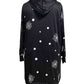 Plus Size MERRY CHRISTMAS Hooded Dress