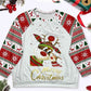 Plus Size Reindeer Graphic Round Neck Long Sleeve T-Shirt